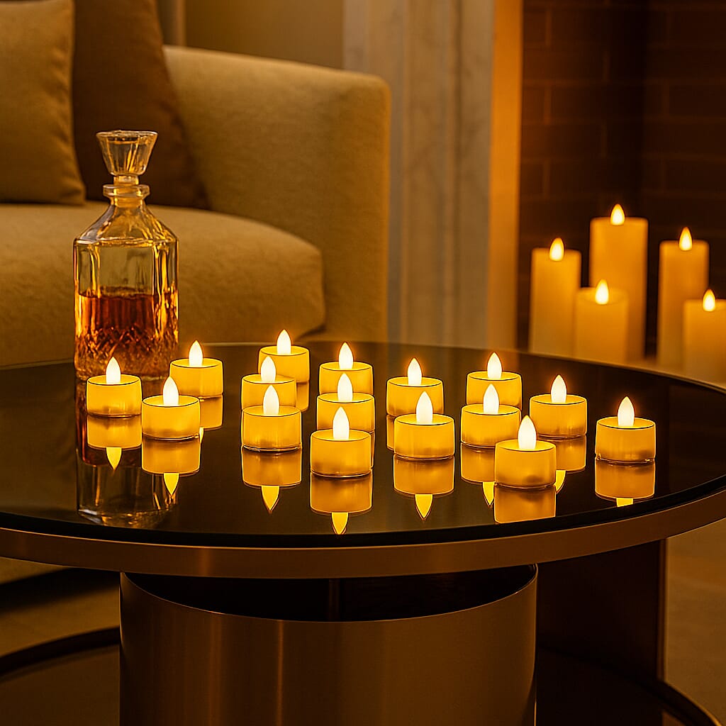 Livmore Set of 24pcs Multi Color Candle