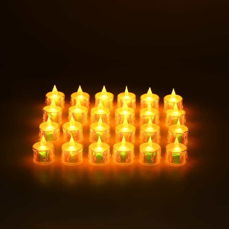 Livmore Set of 24pcs Multi Color Candle
