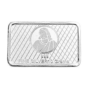 999 Fine Silver The Last Supper Embossed Bar (10 g) (Del. in 10-12 Days)