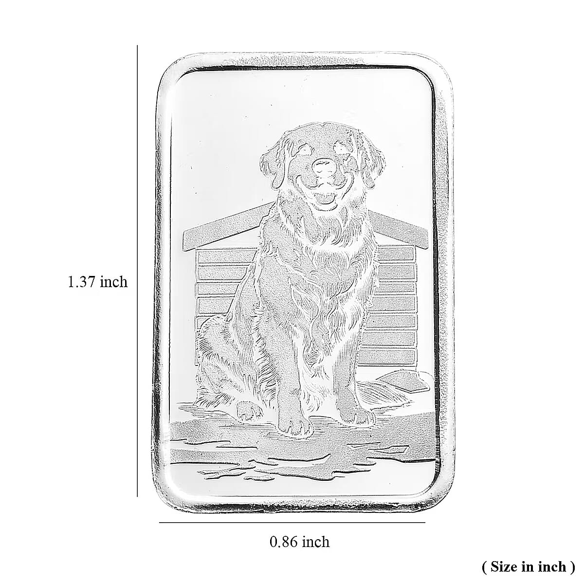 999 Fine Silver Loyal Guardian &ndash; Love & Loyalty Bar 10 Grams image number 5