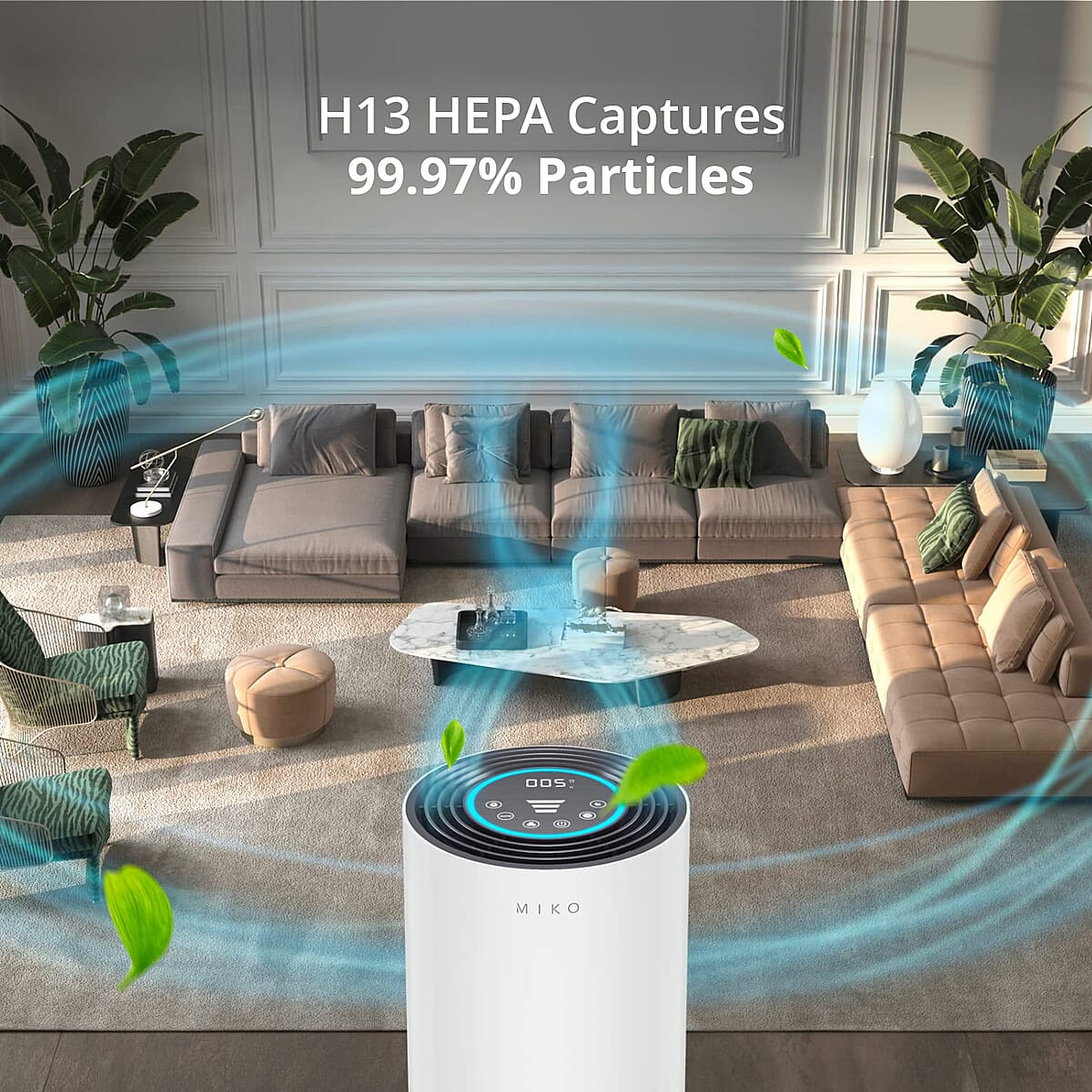 Miko Smart HEPA Air Purifier 15 image number 3