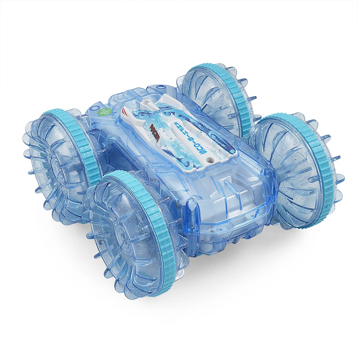 Closeout Amphibious Remote Control Car Boat -Blue image number 2