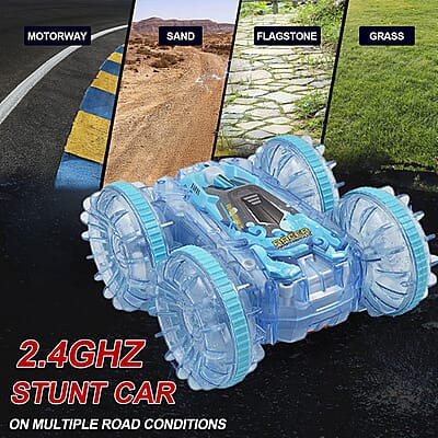 Closeout Amphibious Remote Control Car Boat -Blue