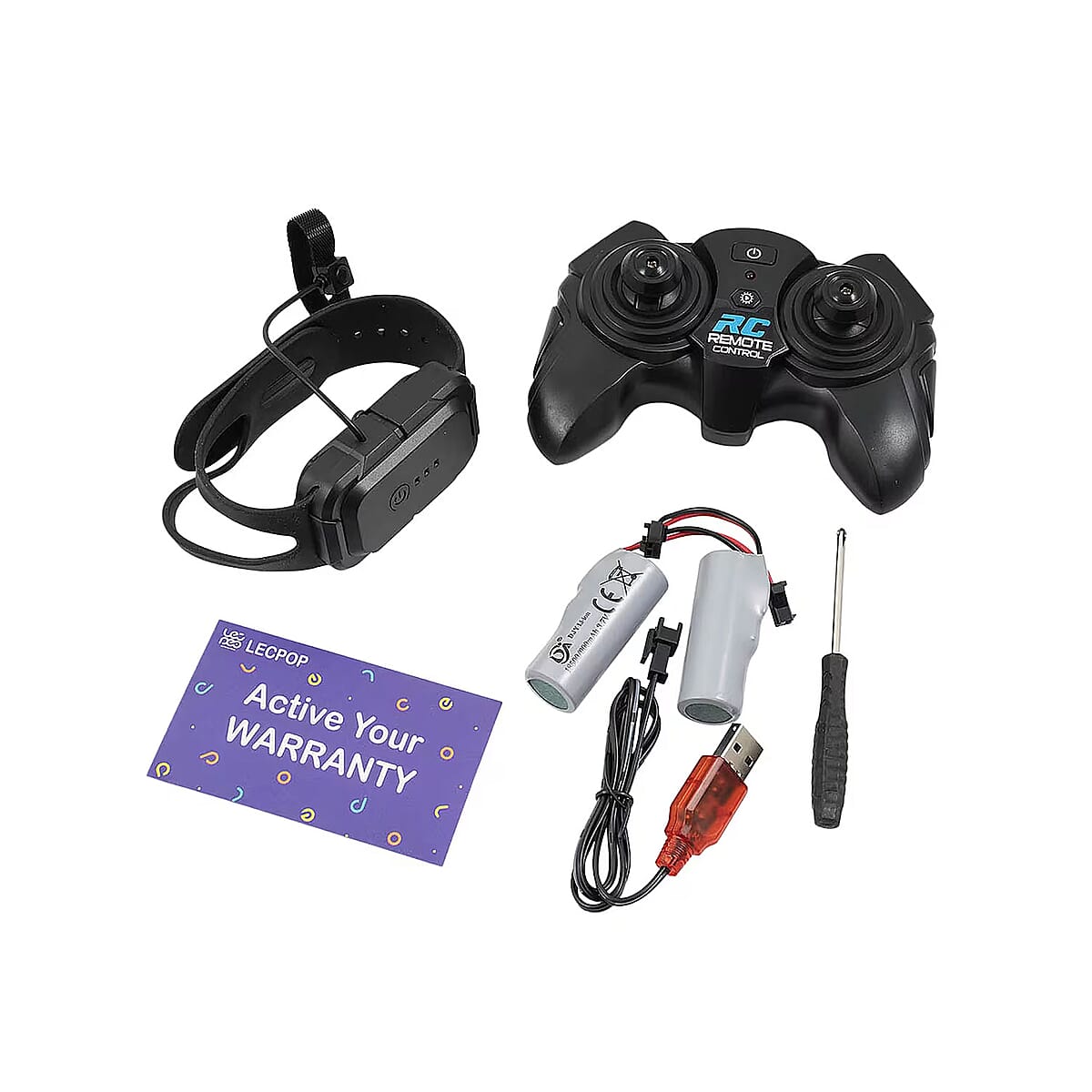 Closeout Amphibious Remote Control Car Boat -Blue image number 6