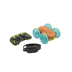 Closeout Amphibious Remote Control Car Boat -Green/Orange