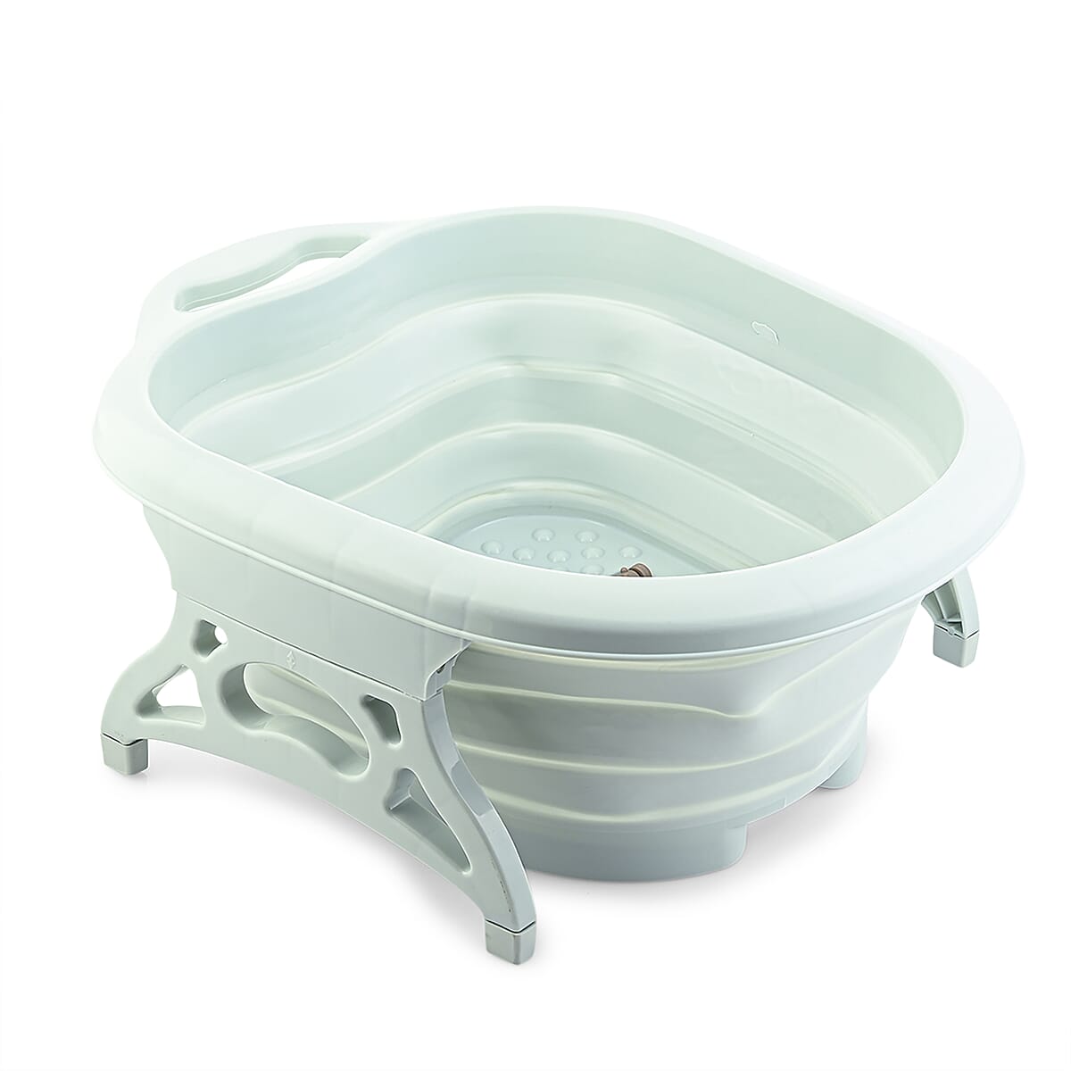 Collapsible Foot Bath Massager - Light Green image number 6
