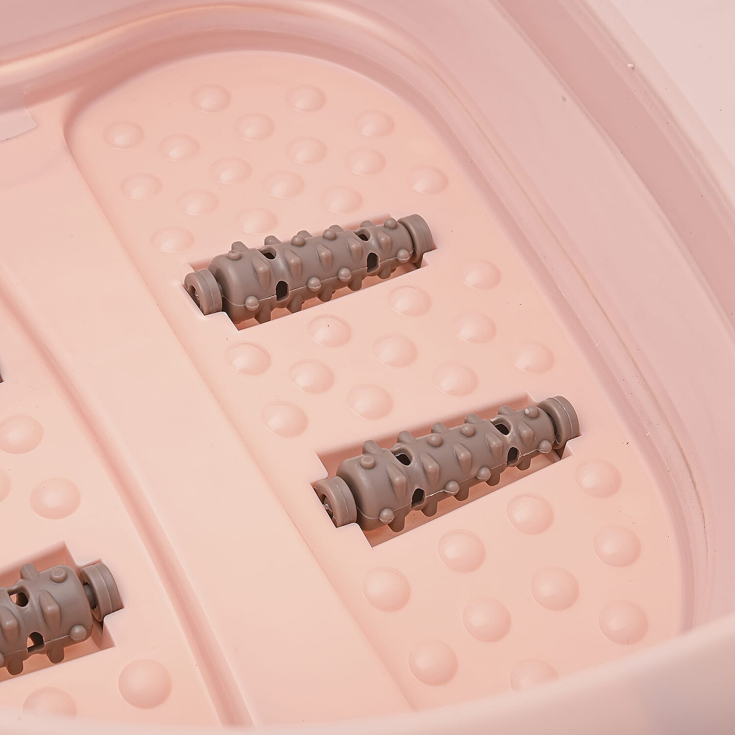 Collapsible Foot Bath Massager - Pink