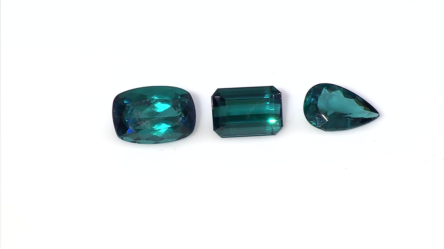 Certified 2.00 ctw Cushion Monte Belo Indicolite Loose Gemstone – AAAA Grade, Free Size
