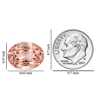 AAAA Marropino Morganite (Ovl 16x12 mm) 6.50 ctw