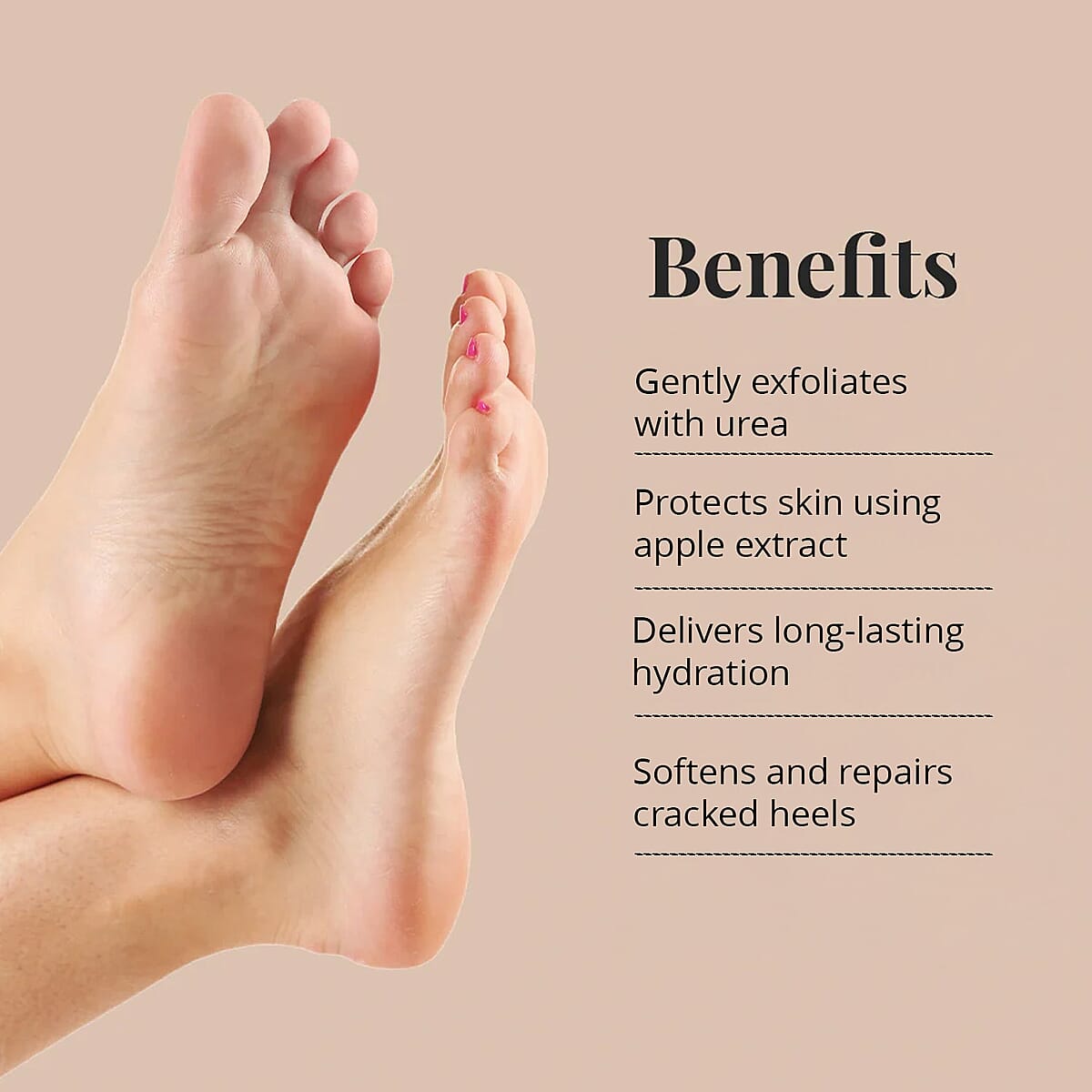 Purederm Set of 6 Botanical Choice&trade; Intensive Healing Foot Mask (1pair x6) image number 3