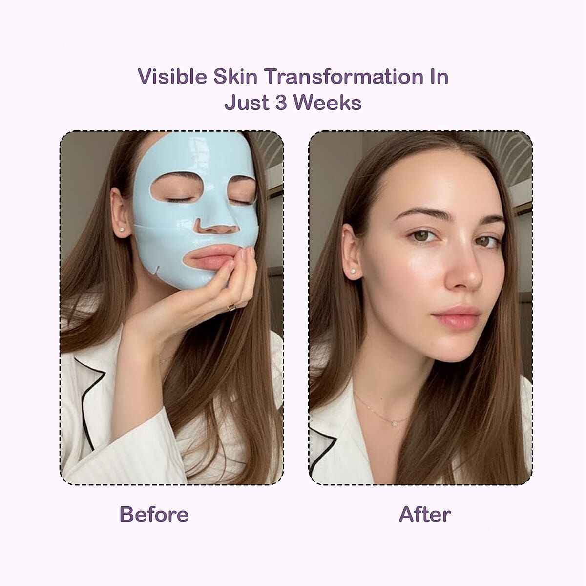 Purederm Set of 6 Hydro Glow Marble Gel Mask (1pk x6) image number 5