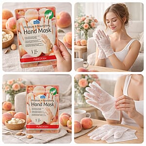 Purederm Set of 6 Botanical Choice&trade; Moisture & Nourishing Hand Mask (1pair x6)