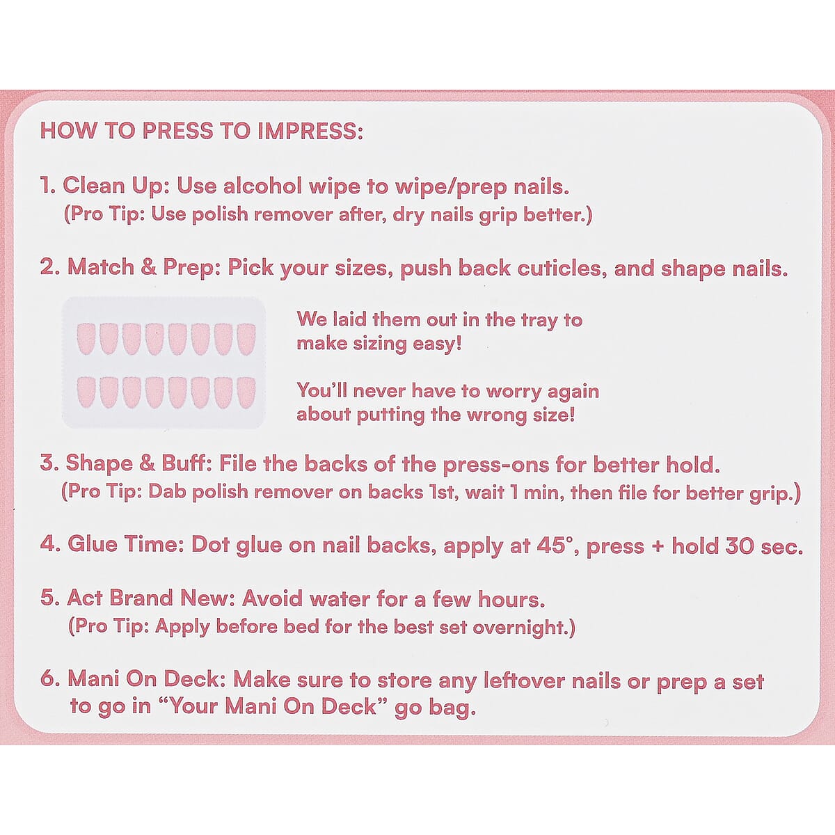 Act Brand New Press On Nail Kit- She's Expensive (French Tip) image number 5