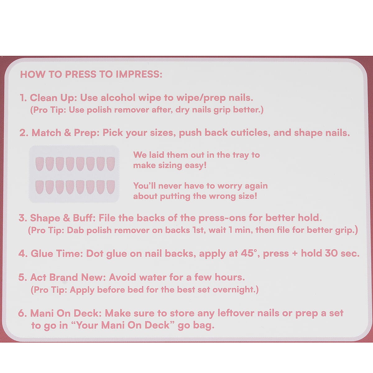 Act Brand New Press On Nail Kit- Red Bottom Energy (Deep Red Cat-Eye) image number 4