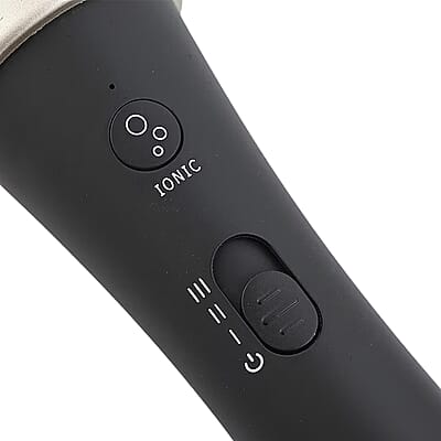 Disstar Heated Round Hair Brush (Straightener, Curler, & Comb)