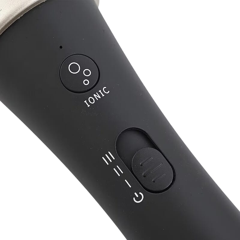Disstar Heated Round Hair Brush (Straightener, Curler, & Comb)