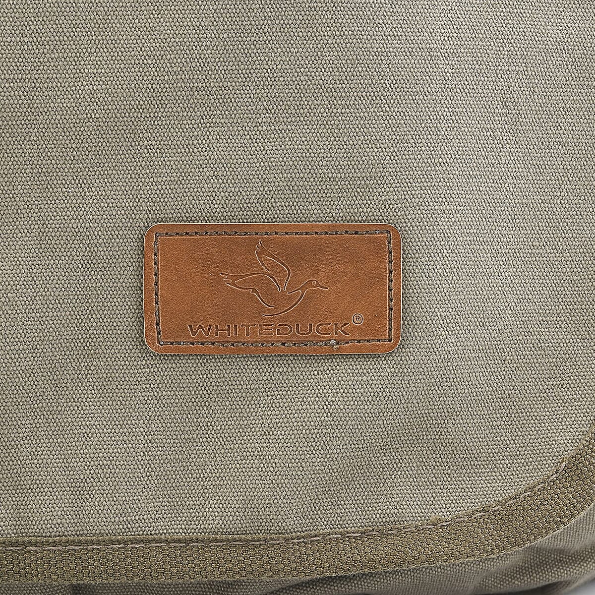 Vegas Closeout Filos Olive Canvas Messenger Bag image number 5