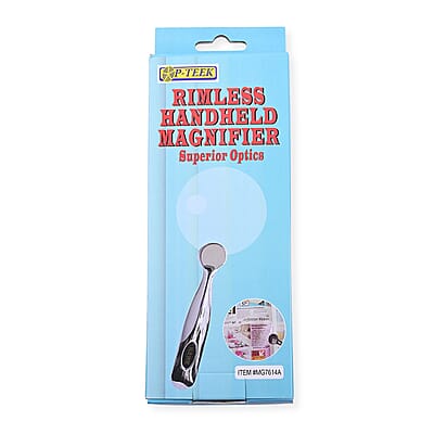 Closeout OP-TEEK Rimless Handheld Magnifier 2.5