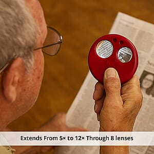 Closeout HAWK 5-12X High Power Complex Magnifier 3.5