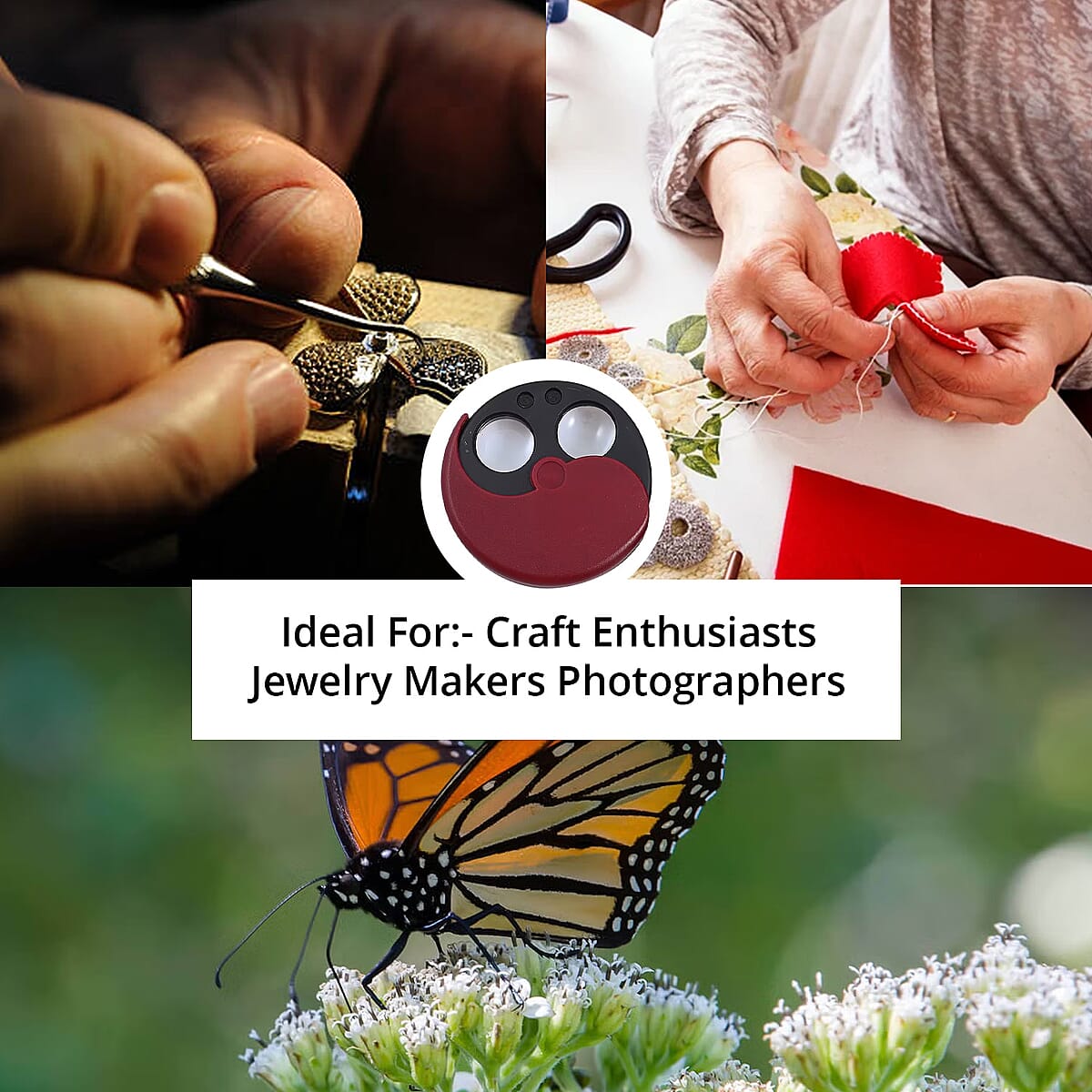 Closeout HAWK 5-12X High Power Complex Magnifier 3.5 image number 4