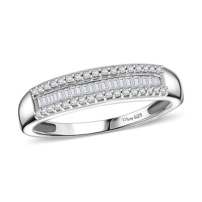 Rhodium Over Sterling Silver / 5 - Product card gallery slide 1 (10178243330361)