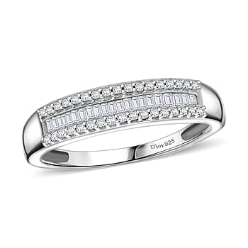 Rhodium Over Sterling Silver / 8 - Product card gallery slide 1 (10178243330361)
