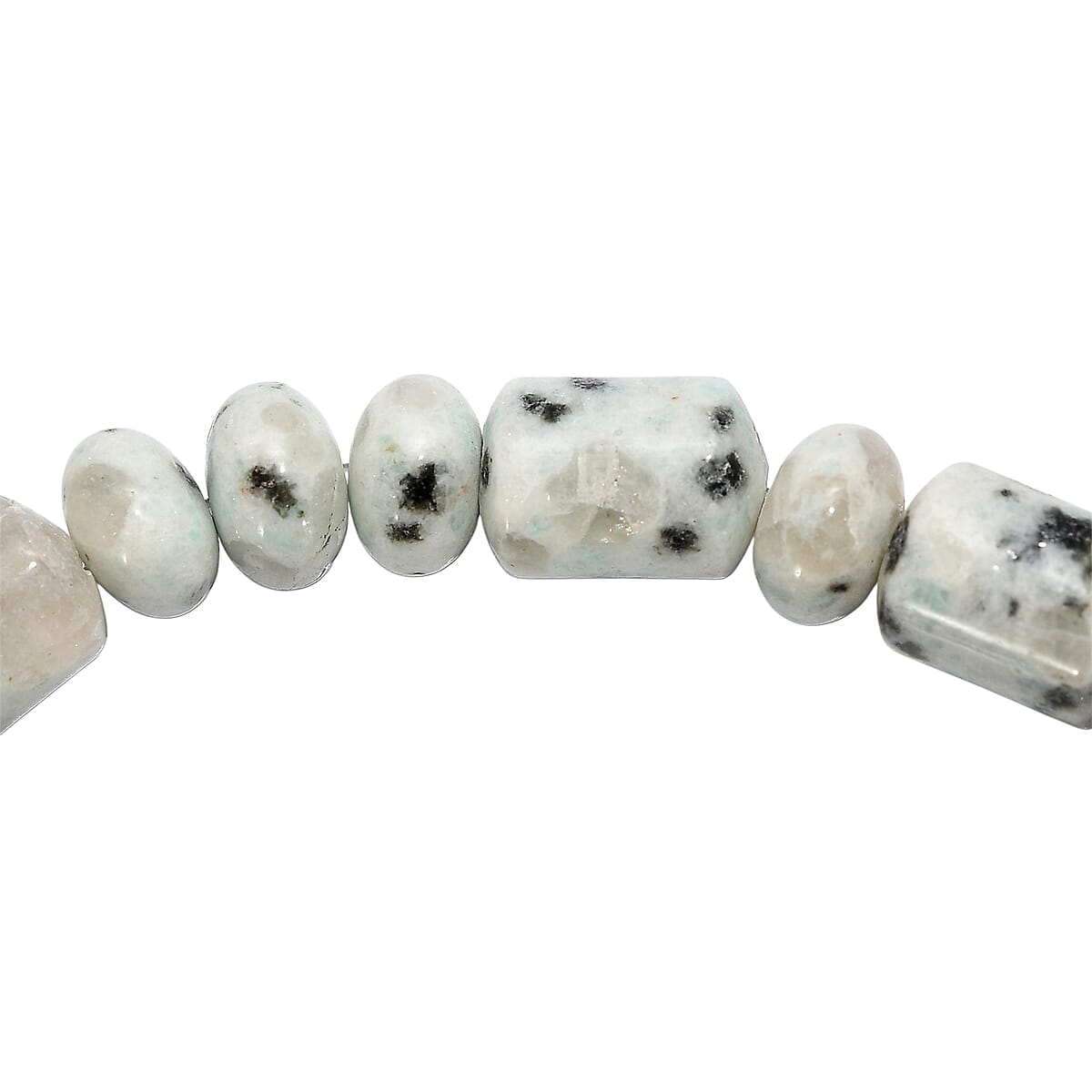 Sesame Jasper 110.00 ctw Beaded Stretch Bracelet image number 3