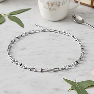 Moderna Cavallo Chain Necklace in Stainless Steel (20-22 Inches)