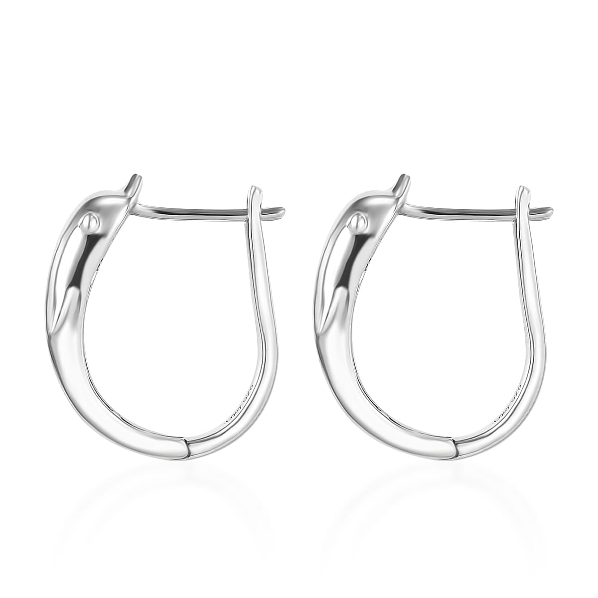 D'Joy Dolphin Earrings in Rhodium Over Sterling Silver 5.25 Grams image number 4