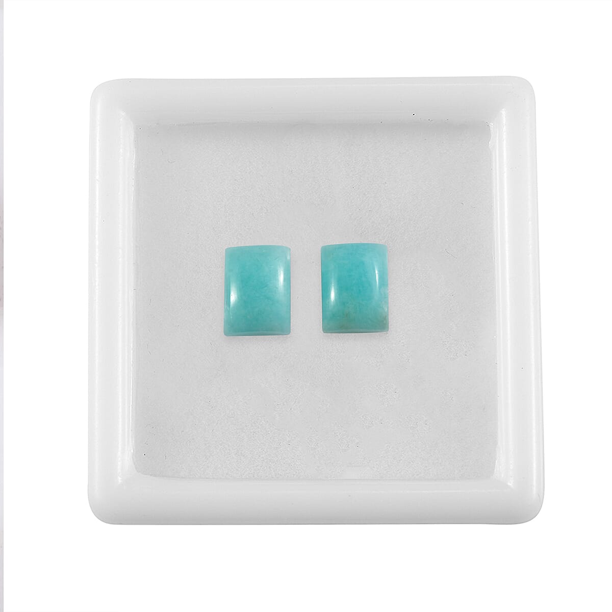 Amazonite Set of 2 (Bgt 8x6 mm) 2.94 ctw image number 2