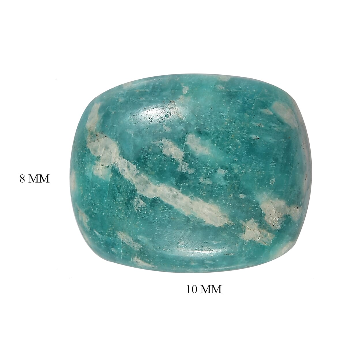 Amazonite (Cush 10x8 mm) 4.76 ctw image number 3