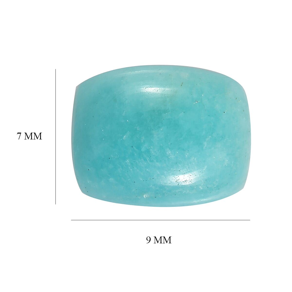 Amazonite (Cush 9x7 mm) 1.80 ctw image number 3