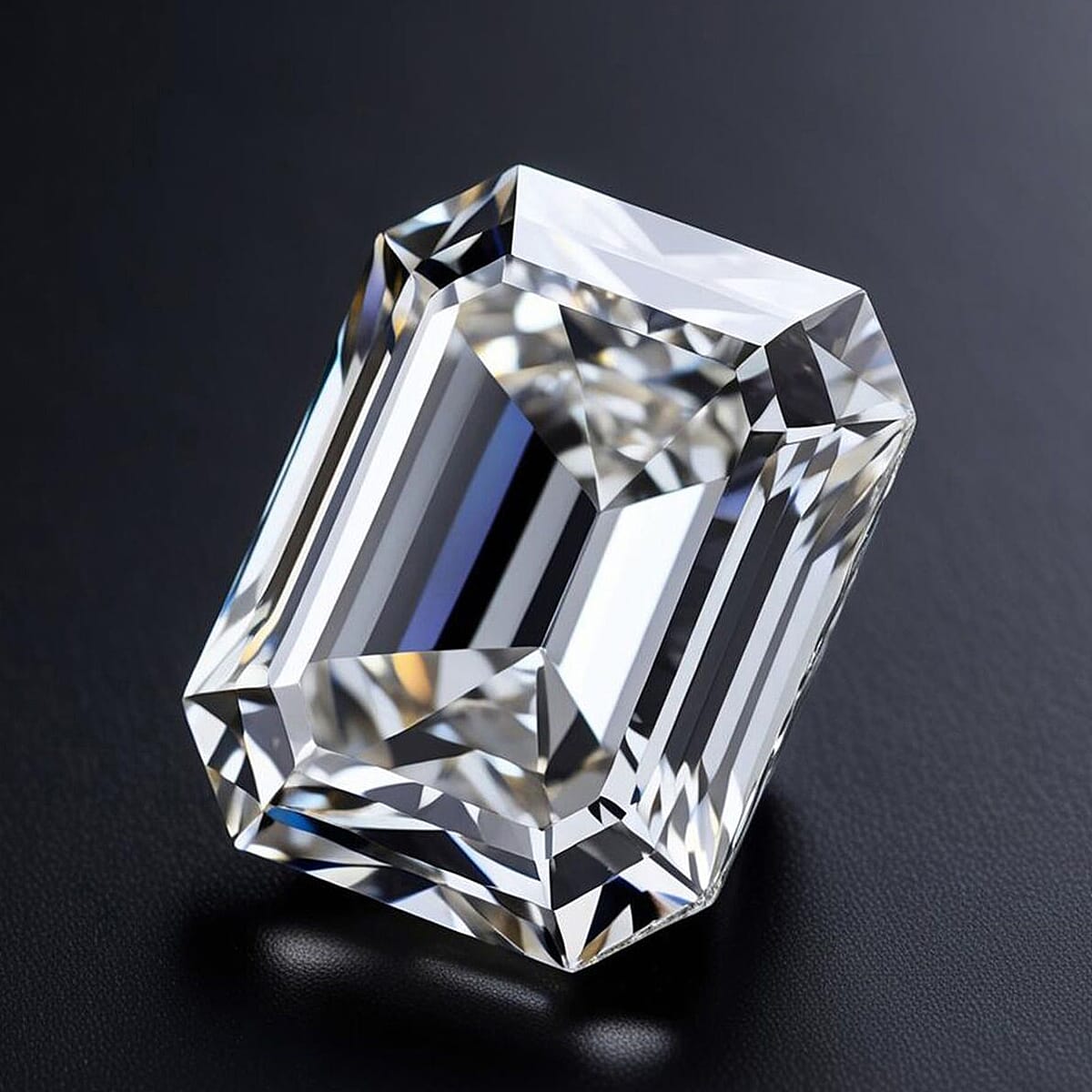 IGI Certified Luxuriant Lab Grown Diamond (E-F, VS) (Emerald Free Size) (Del. in 10-12 Days) 1.05 ctw image number 1