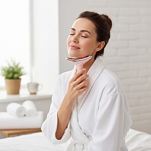 Pursonic 7-in-1 LED Light Therapy Beauty Device for Neck & Face