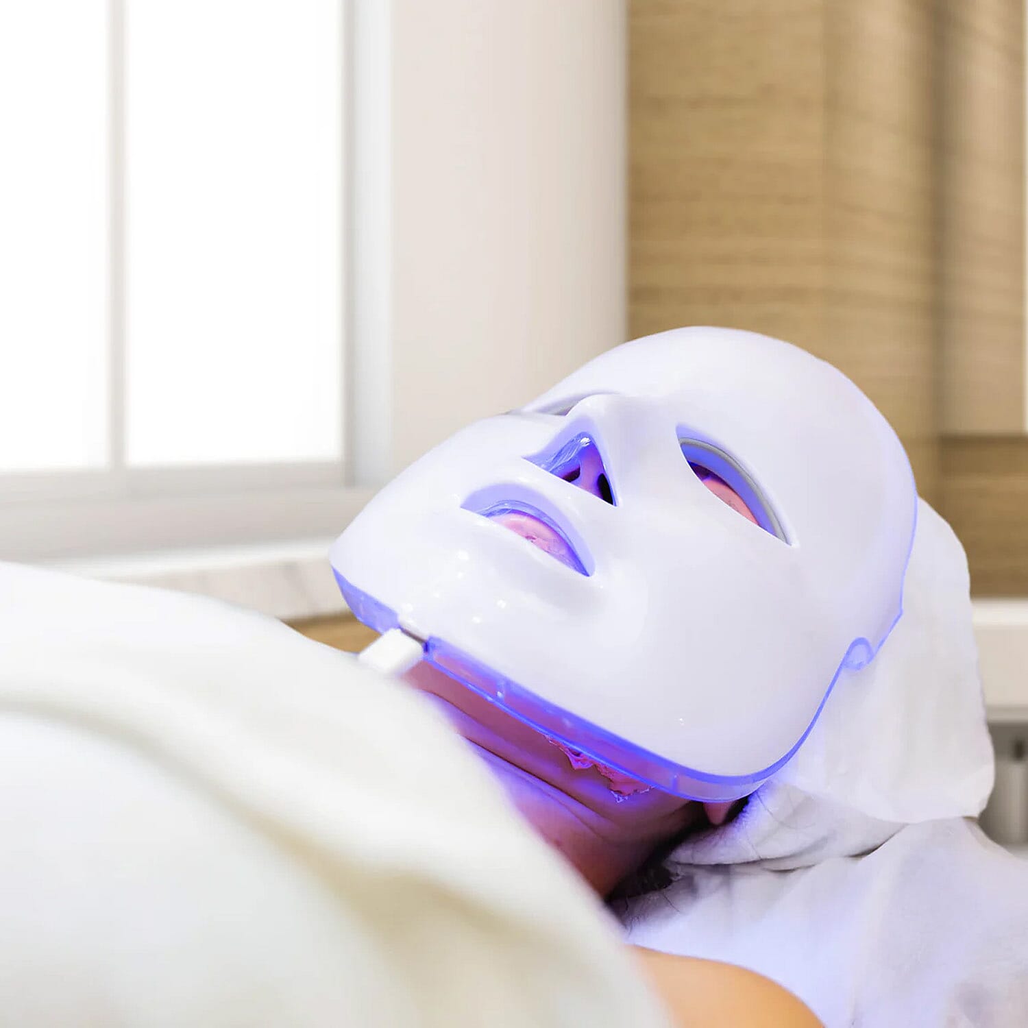 Buy Pursonic 7-in-1 LED Light Therapy Face Mask at ShopLC.
