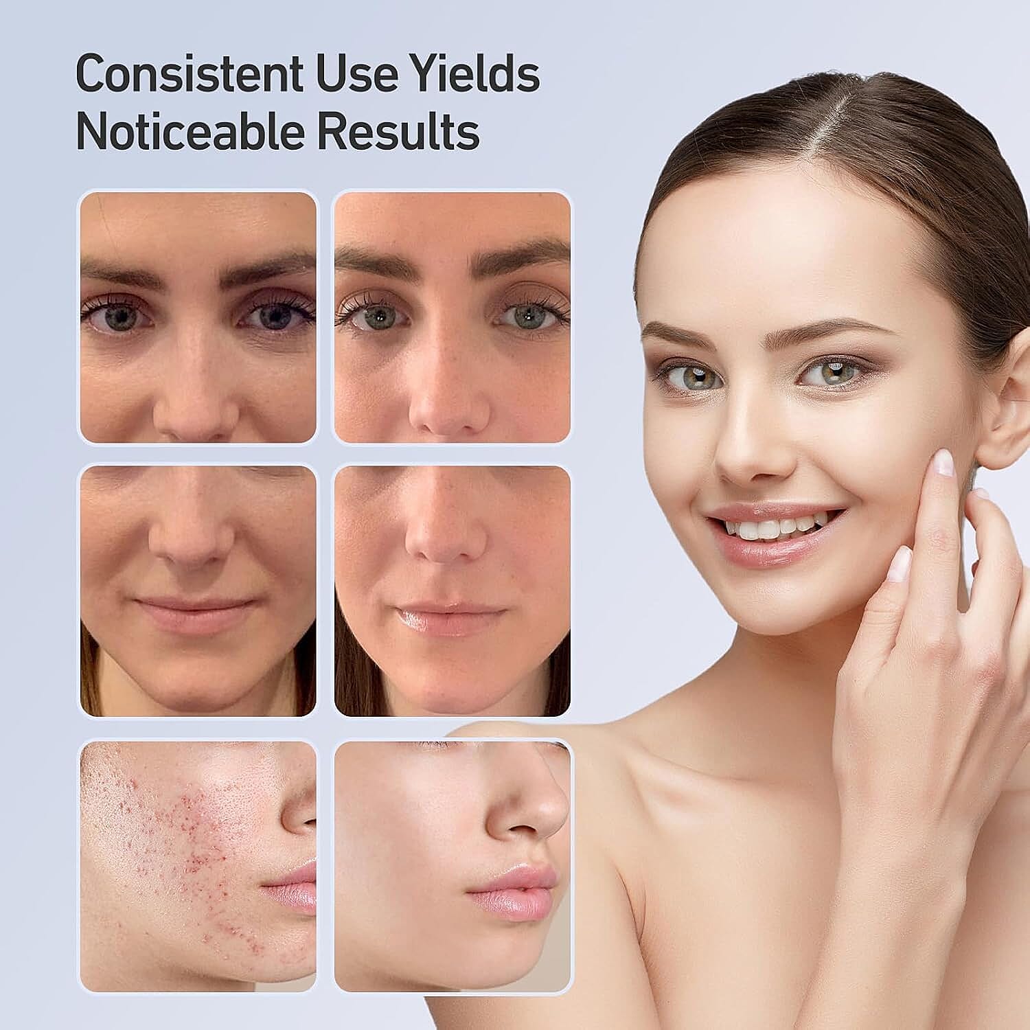 Pursonic 7-in-1 LED Light Therapy Face Mask