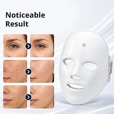 Pursonic 7-in-1 LED Light Therapy Face Mask