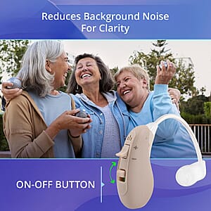 Closeout RCA Behind the Ear Hearing Aid with Rechargeable Stand