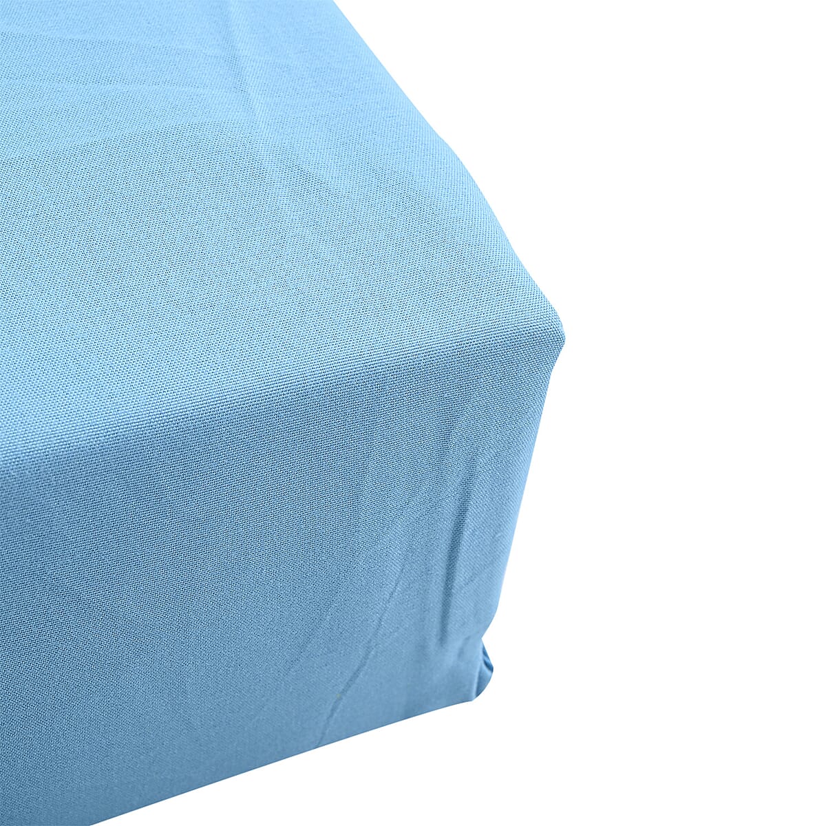 Premier Colorful Collections 4pc Blue Microfiber Sheet Set -Full image number 2