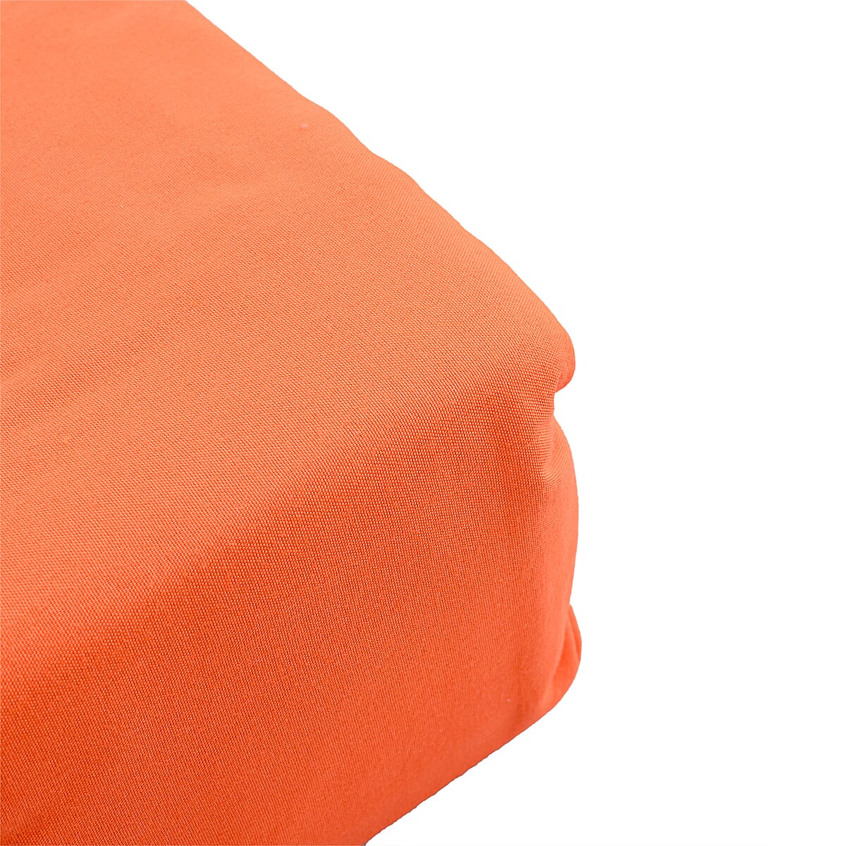 Premier Colorful Collections 4pc Orange Microfiber Sheet Set -Full image number 2