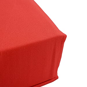Premier Colorful Collections 4pc Red Microfiber Sheet Set -King