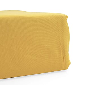 Premier Colorful Collections 4pc Yellow Microfiber Sheet Set -King