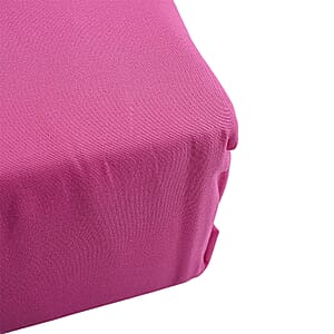 Premier Colorful Collections 4pc Pink Microfiber Sheet Set -King