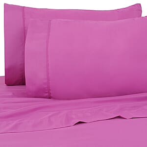 Premier Colorful Collections 4pc Purple Microfiber Sheet Set -Twin/Twin XL