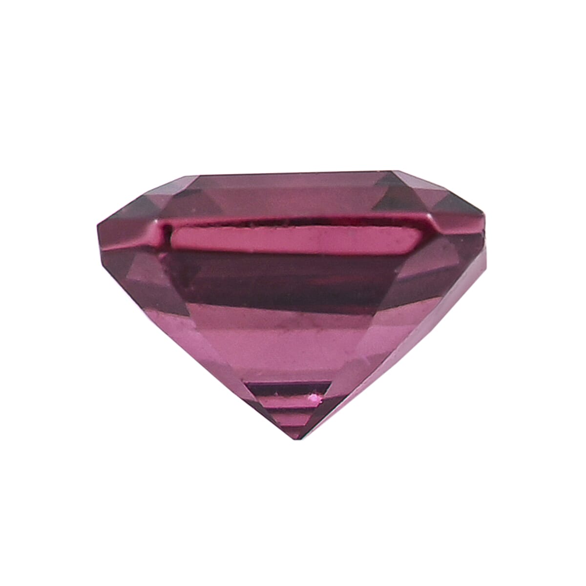 AAAA Asscher Cut Shimoyo Rubellite  (5x5 mm) 0.70 ctw image number 2