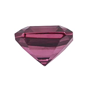 AAAA Asscher Cut Shimoyo Rubellite (5x5 mm) 0.70 ctw