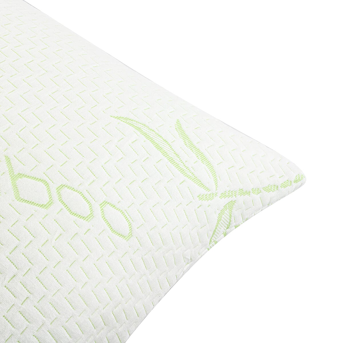 Bamboo Comfort Memory Foam Pillow with Removable Cover - Standard/Queen image number 2