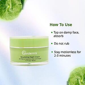 Verdermis Nourishing Night Cream with Retinol, Hyaluronic Acid, and Collagen (1.7oz)