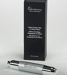 Verdermis Instant Wrinkle Filler & Lifting Cream with Hyaluronic Acid, Hexapeptide-8, and Vitamin C (1.2oz)