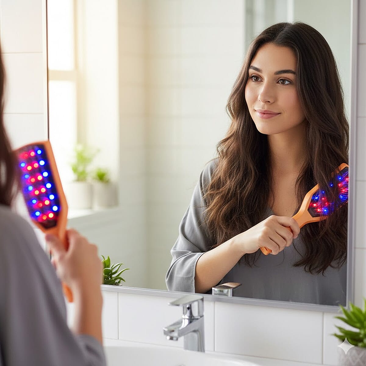 LAB Incrementum LED UHF Scalp Stimulation Hairbrush (Life Warranty) image number 1